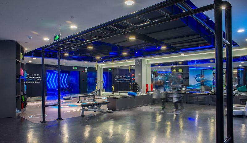 FITNESS WORLD健身会所设计-12