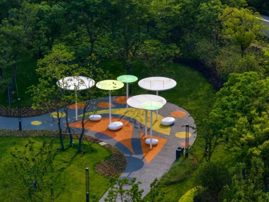 无锡金融街道路周边绿化景观丨中国无锡-19