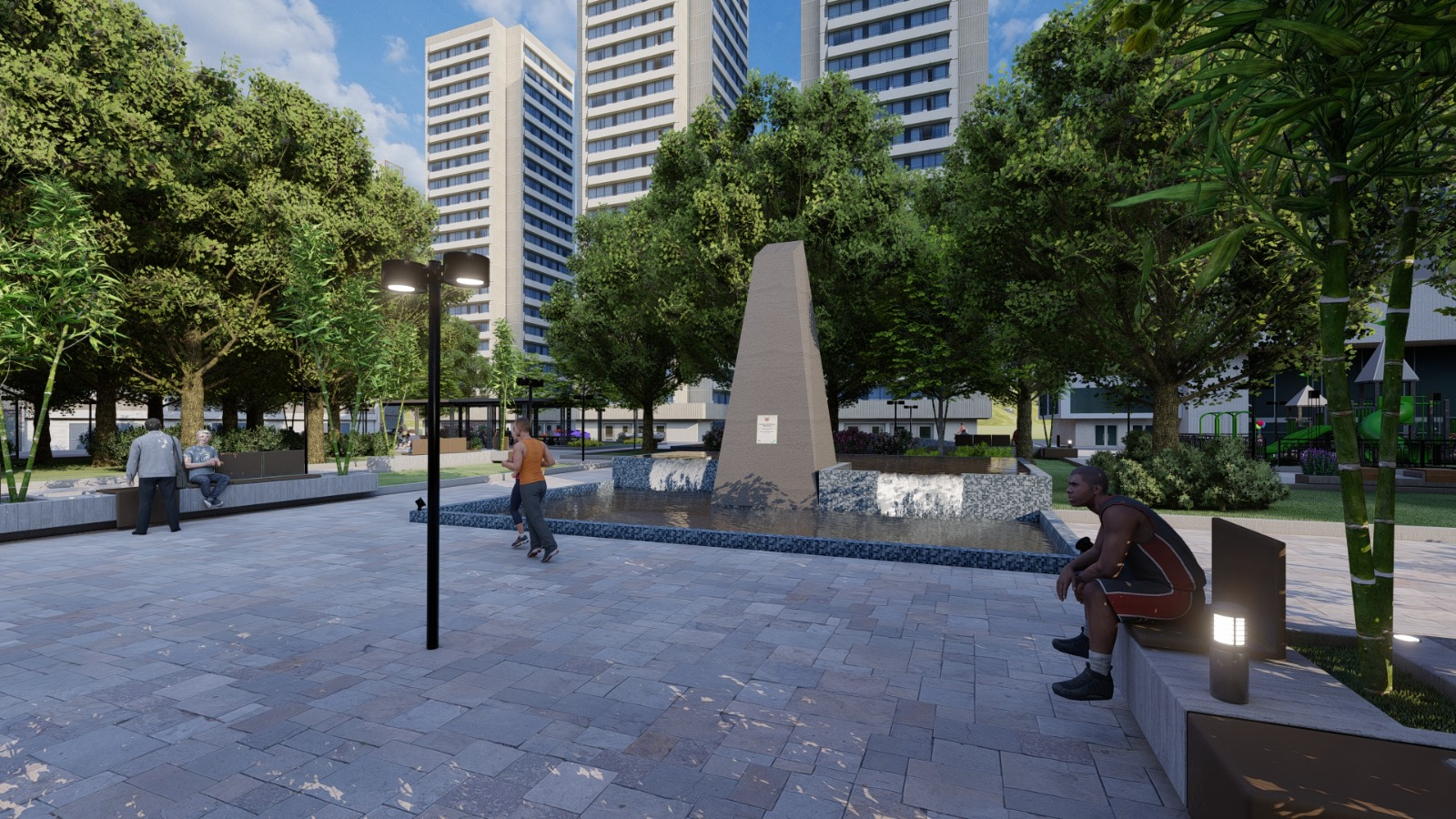 库里奇巴市热图利奥·瓦尔加斯广场振兴项目丨巴西-2