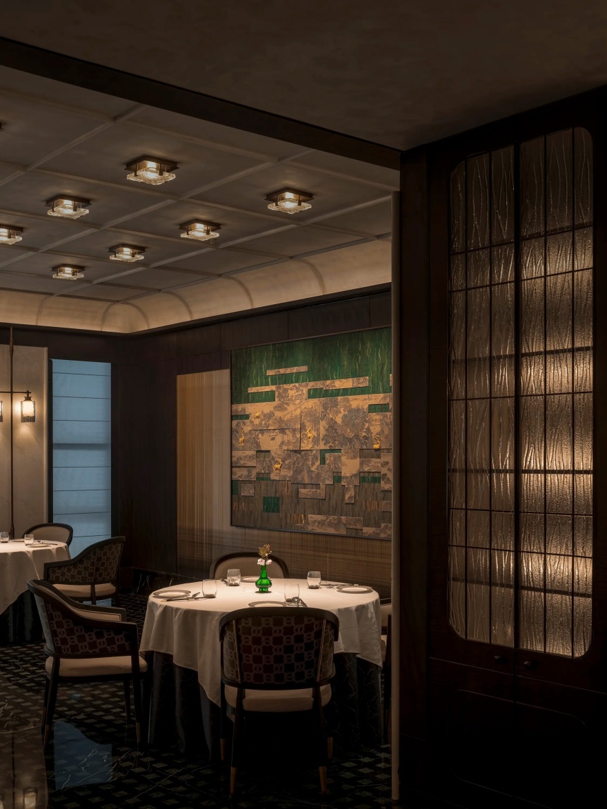 中福鹿餐厅「中福鹿宴 京华御启」丨中国北京丨杭州肯纳辰惠空间设计有限公司-27