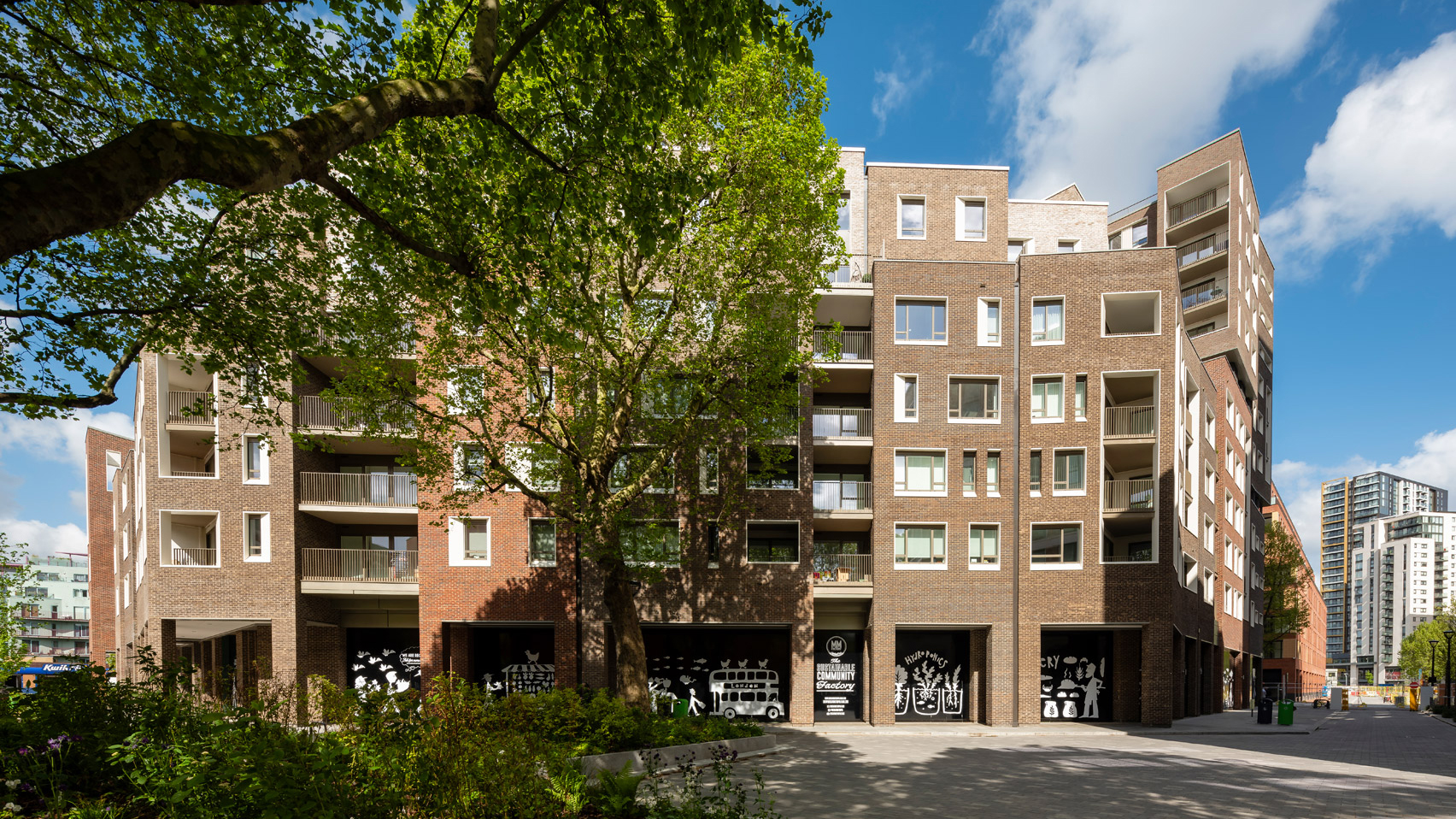 伦敦 Elephant and Castle 的"当代土著"住房设计-0