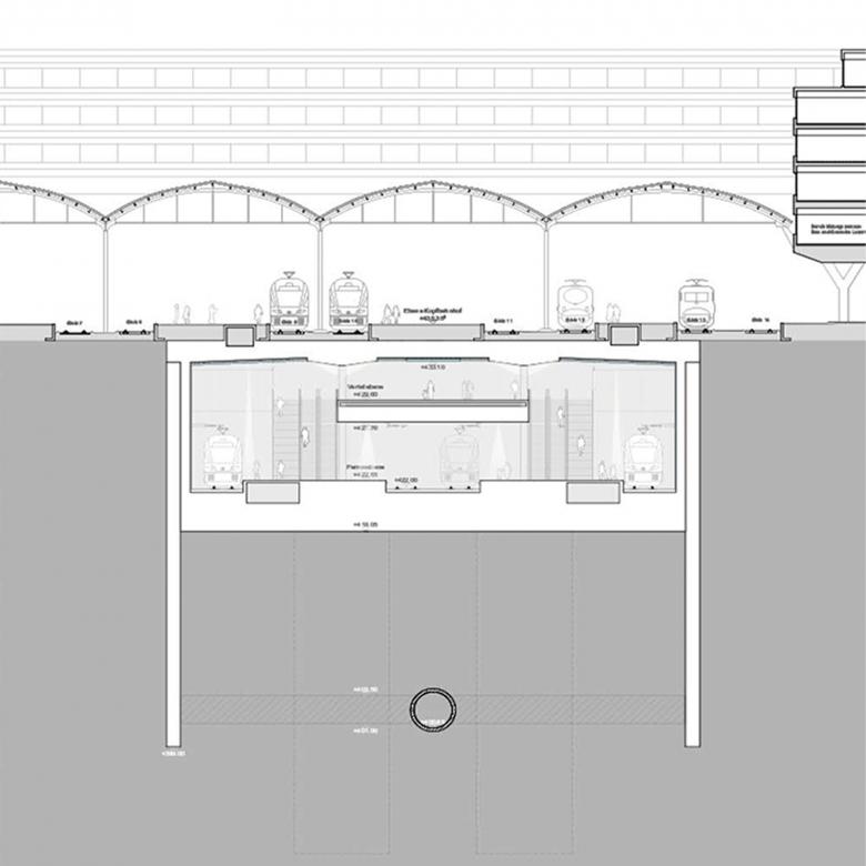 卢塞恩地下火车站丨瑞士卢塞恩丨Theo Hotz Partner Architekten-5