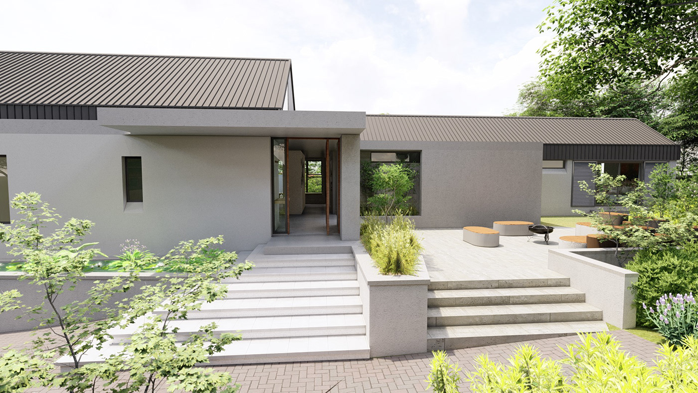 Anastasiya Gushchina丨别墅建筑丨New Addition and Renovation . Pretoria-1