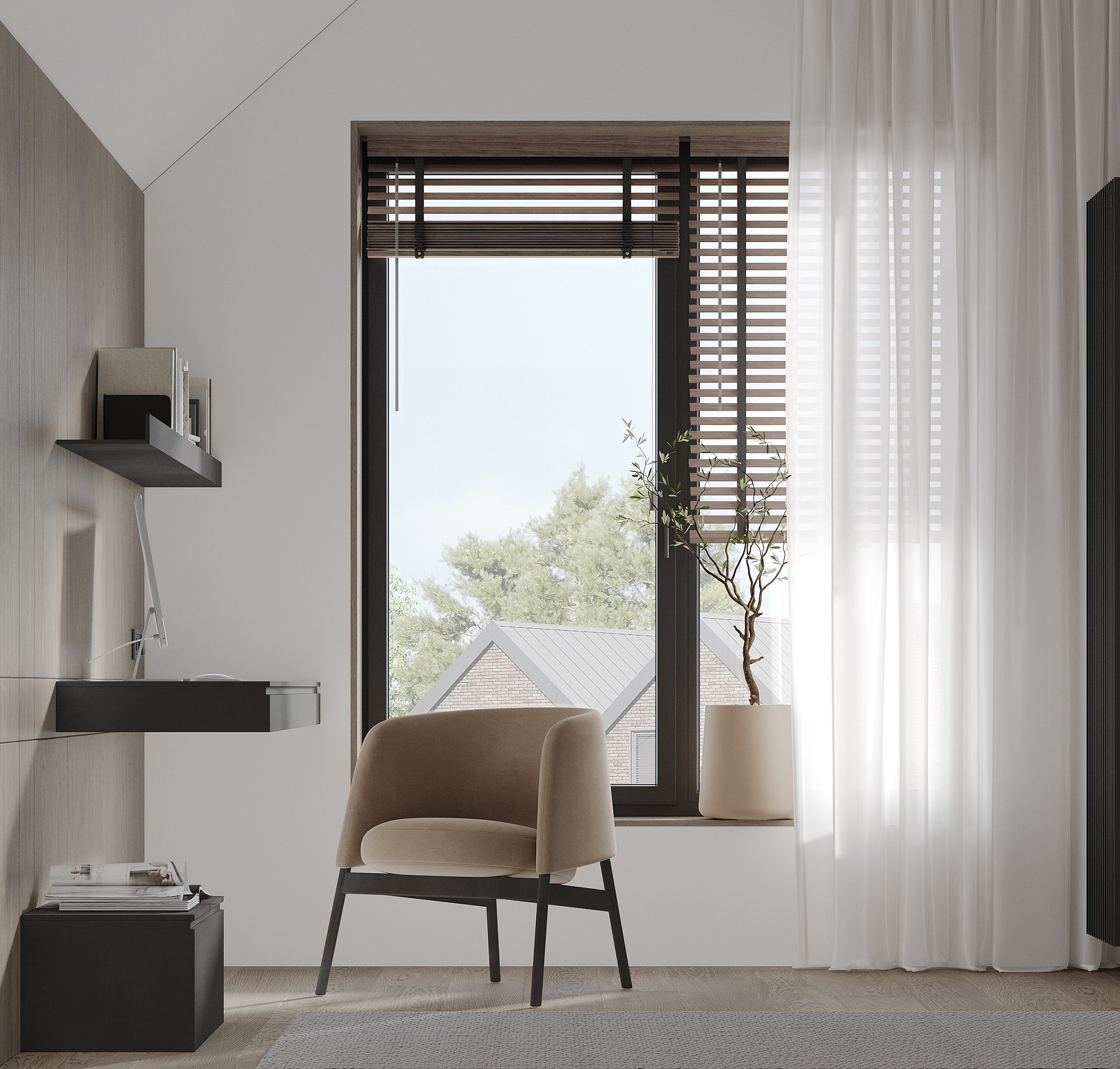 木质简约 二层住宅设计！-19