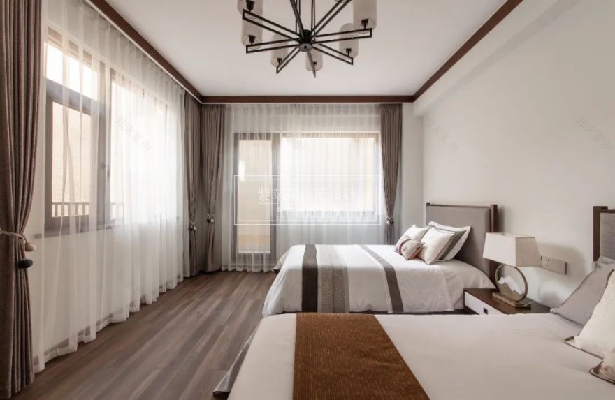 乡鸭湖新中式家居 | 罗智大师的含蓄温柔之作-56