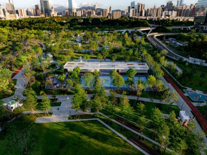 摩天都市中的绿色脉搏 | 深圳笔架山体育公园-75