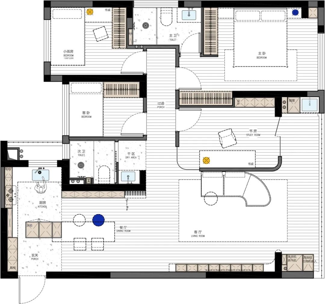福州·榕心映月住宅设计丨中国福州丨北城梁筑设计-111