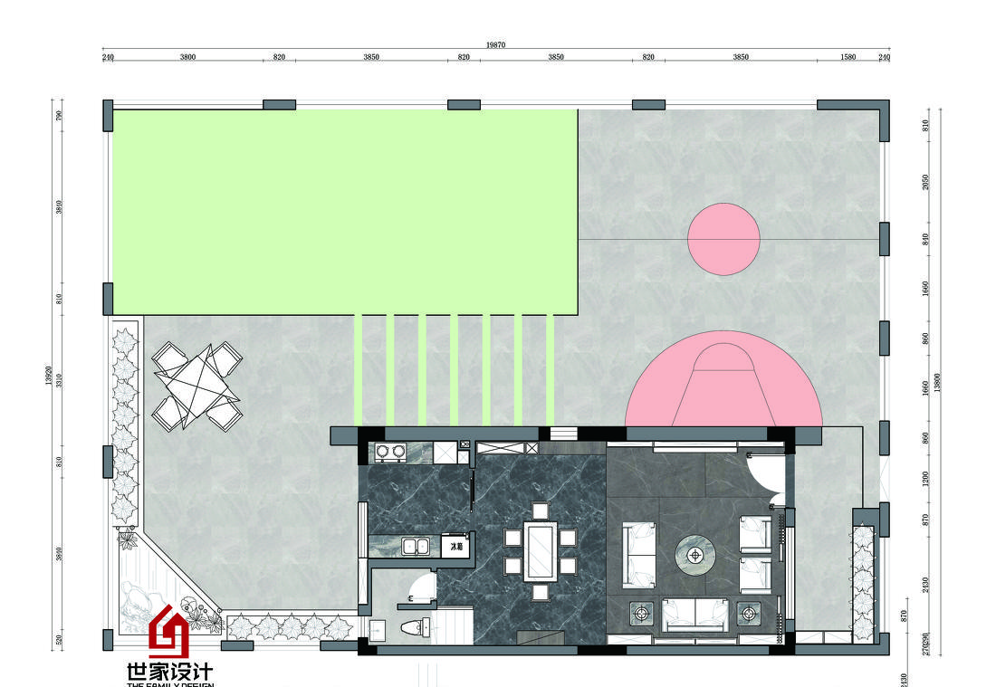 广州轻奢风别墅设计丨中国广州-0