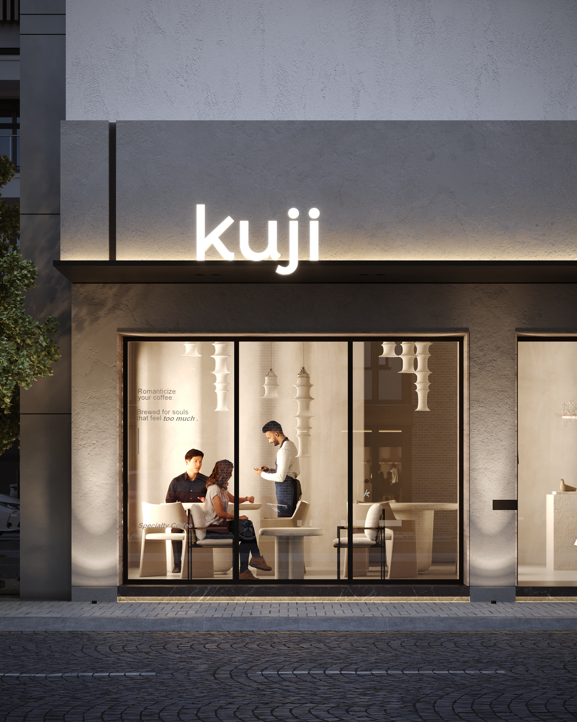 久慈咖啡（注：Kuji可能是地名，这里按音译处理，若有特定含义请提供更多背景信息） 丨埃及丨Gif Studio-25