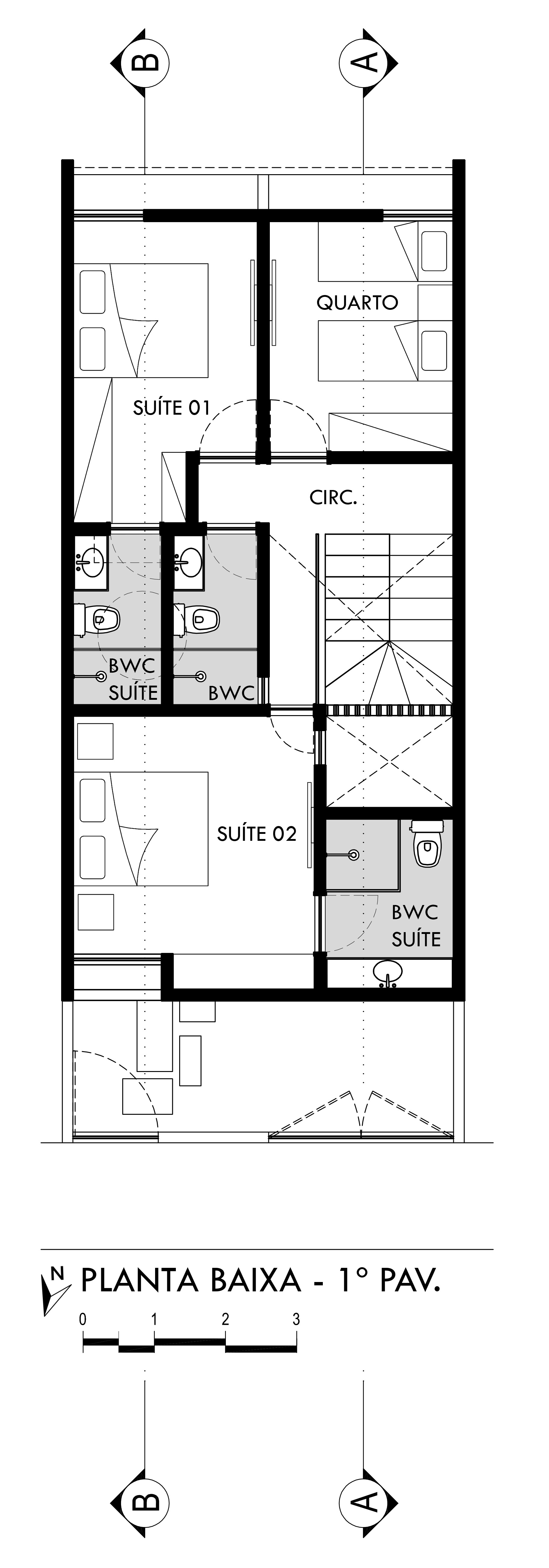 巴西 Novo Jardim 社会住房项目 | 公共空间与私人空间的巧妙融合-26