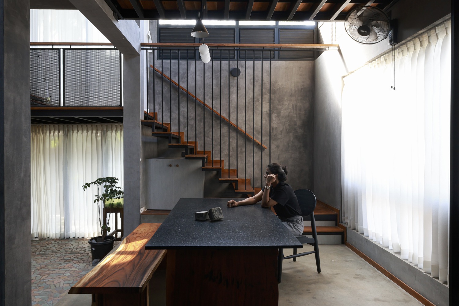 精致的房子丨印度丨Aslam Sham Architects-19