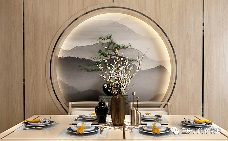 风雅千年 | 新中式博翠天悦洋房设计-66