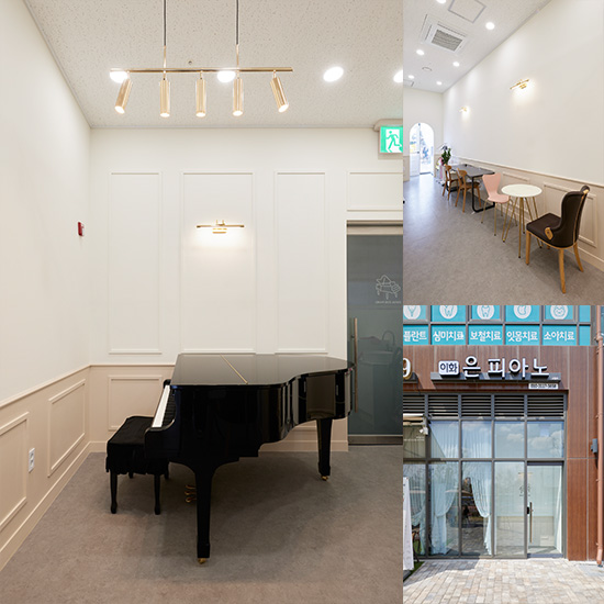 简约清新 12 平米钢琴教室设计-1