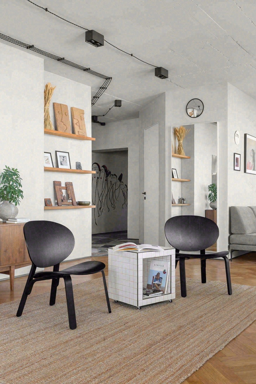 图列巴耶娃公寓丨哈萨克斯坦阿拉木图丨Viktoriya Azerbaeva-3