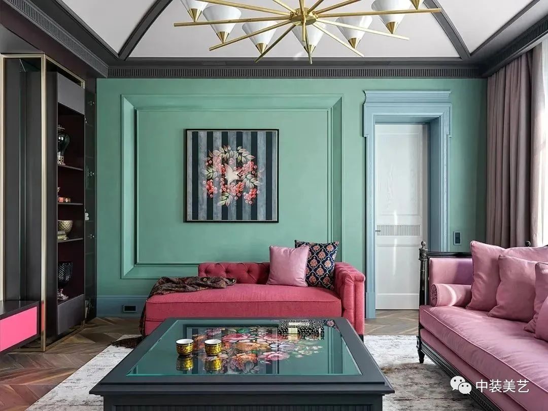 Top Case/现代轻复古风既视感--绚丽的色彩华mix丽的空间-18