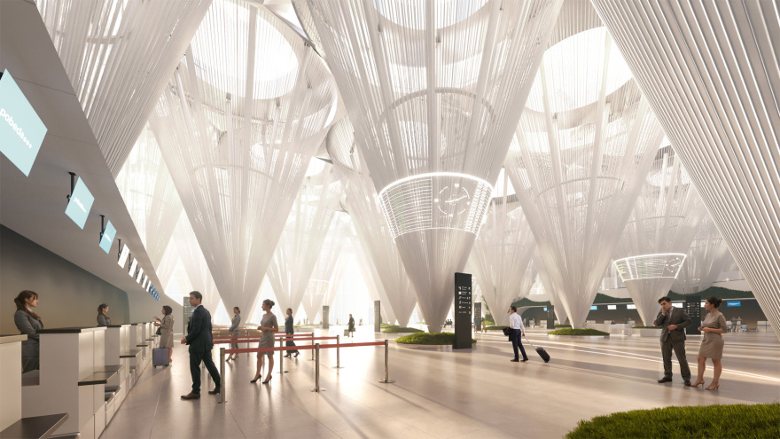 《光之锥体:KPLN 设计的鄂木斯克机场》丨俄罗斯鄂木斯克-27