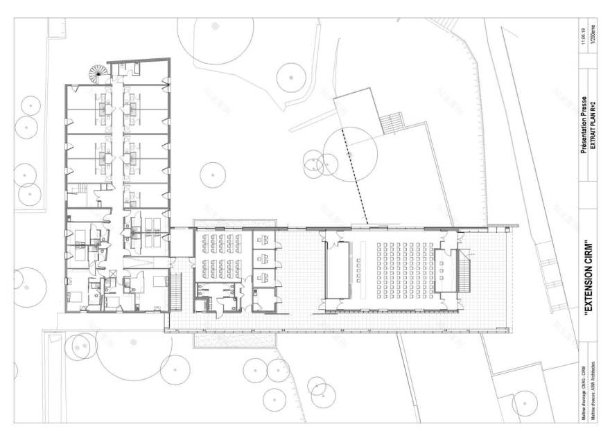 法国 CIRM 混合用途建筑丨AWA Architectes-40