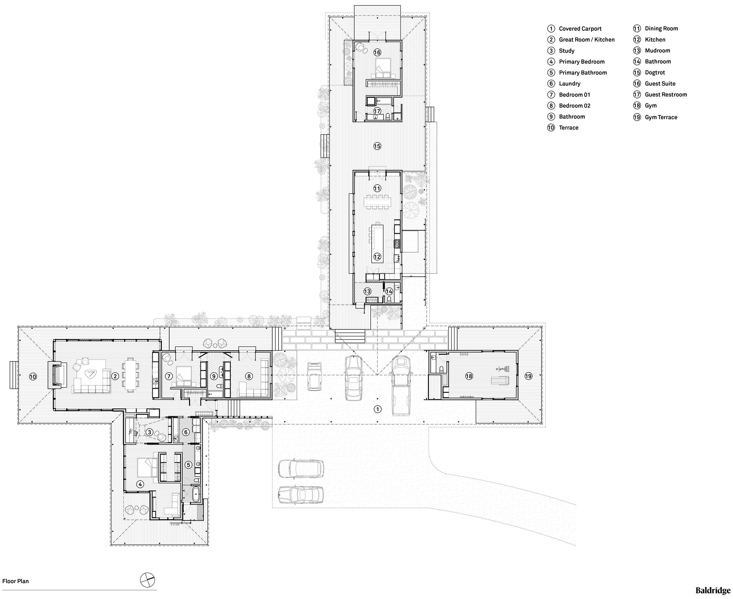 Roam 农场住宅丨美国丨Baldridge Architects-59