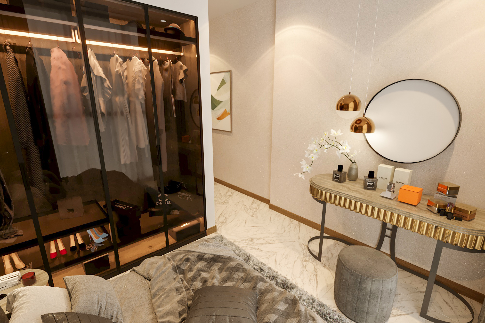 3D Interior Apartment Modern 2022-21