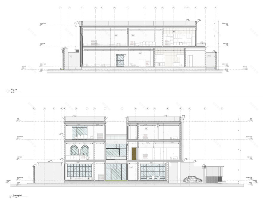 别墅图纸丨沙特阿拉伯吉赞丨PROP & AERMES ARCHITECTS-24