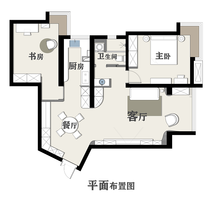 浪漫温馨的婚房设计-4