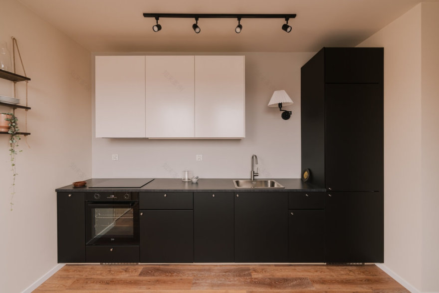 30平科别尔日采阁楼公寓设计丨波兰弗罗茨瓦夫丨Marmur Studio(安娜·斯马尔兹)-13