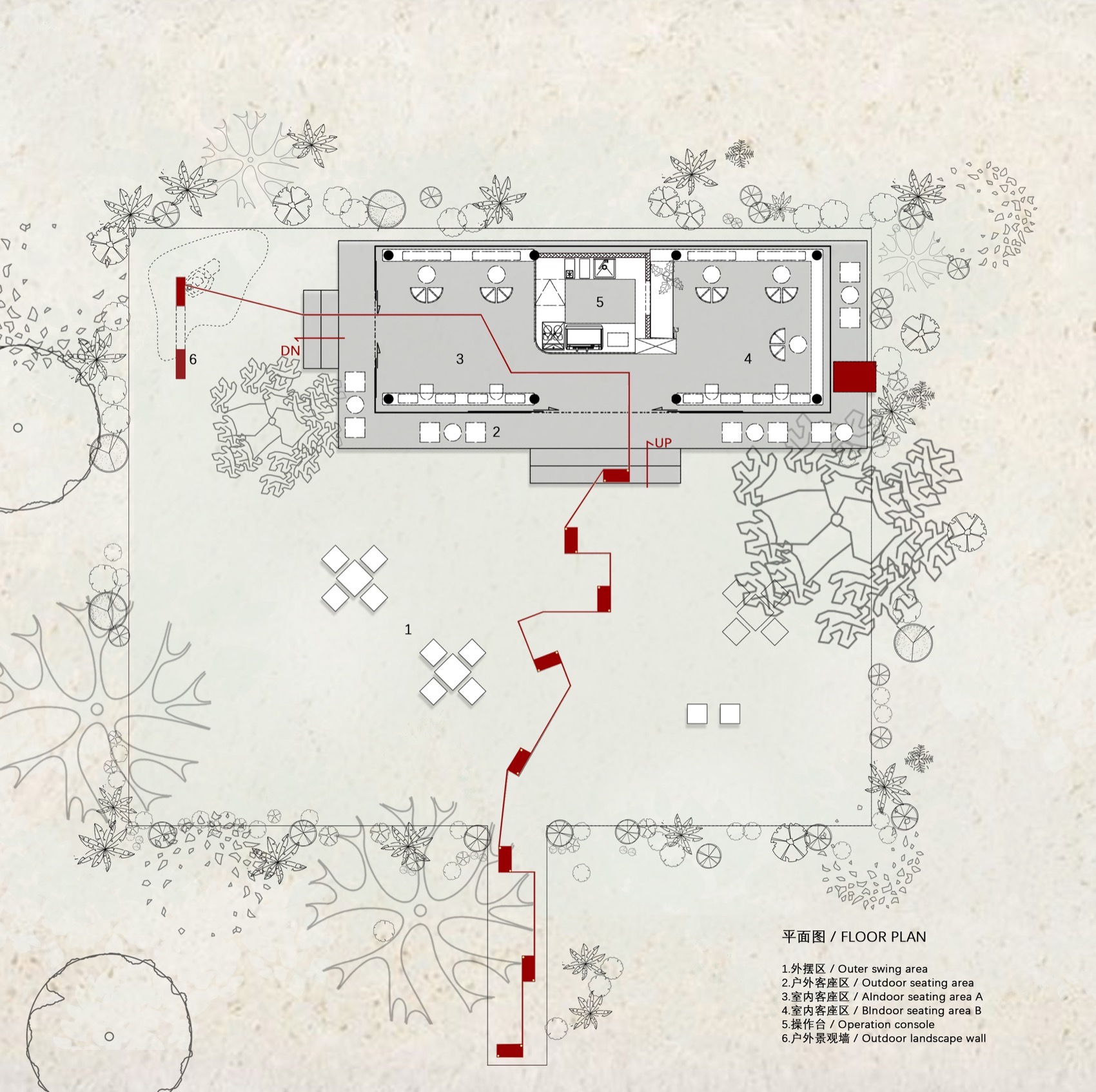 《月下赤亭》·旧景观亭的新生丨中国宣城丨舍近空间设计事务所-80