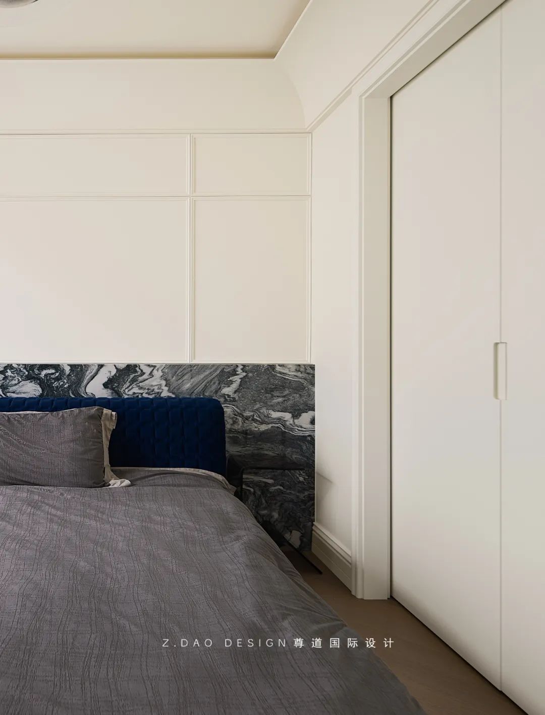 合肥『国贸天成』360㎡奶油法式风叠墅丨尊道国际设计-115