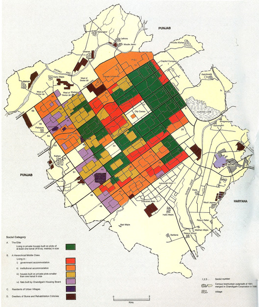 AD Classics Master Plan for Chandigarh  Le Corbusier-39