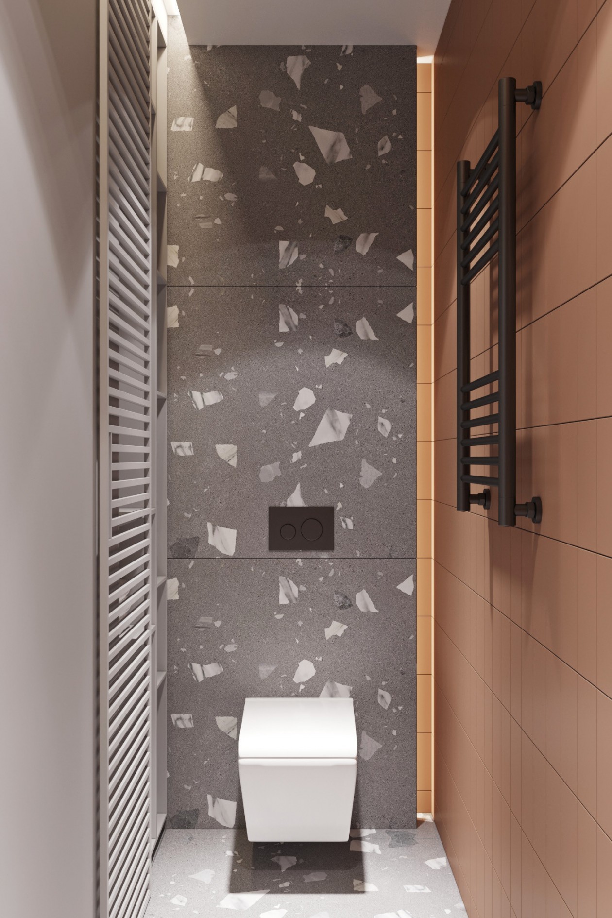 65平 简约白色系空间设计！-22