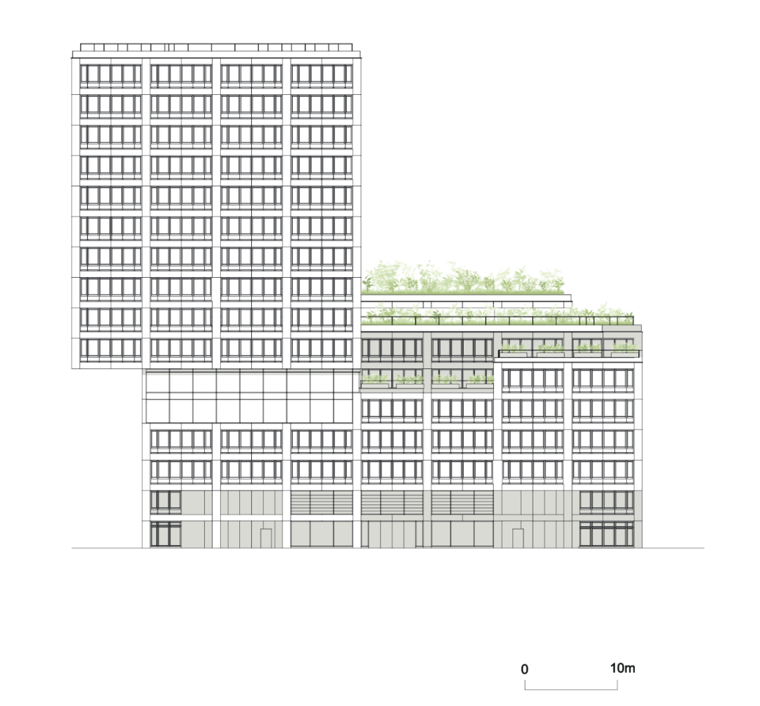 HENN海茵建筑建成新作：EDGE港口新城办公楼-104