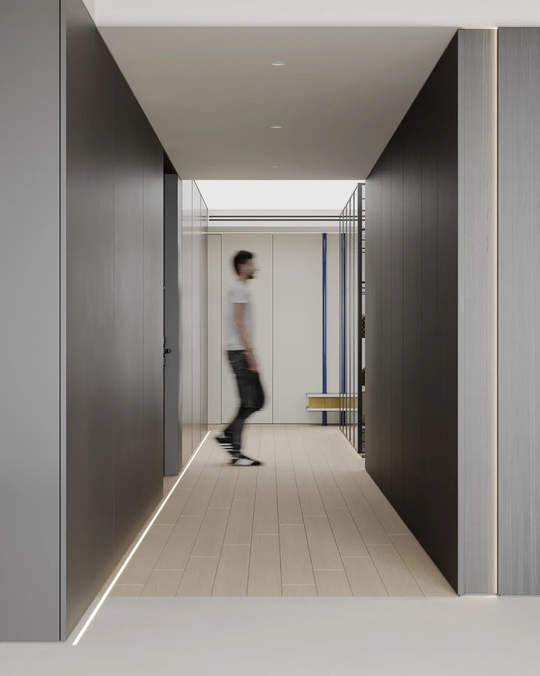 几何交叠丨中国大连丨民舍制作空间设计-25