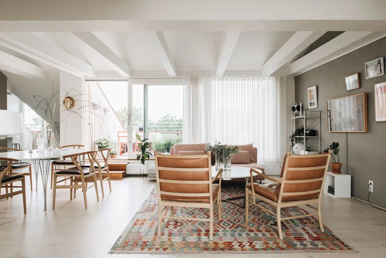 瑞典顶层复式公寓的露天阳台设计-3