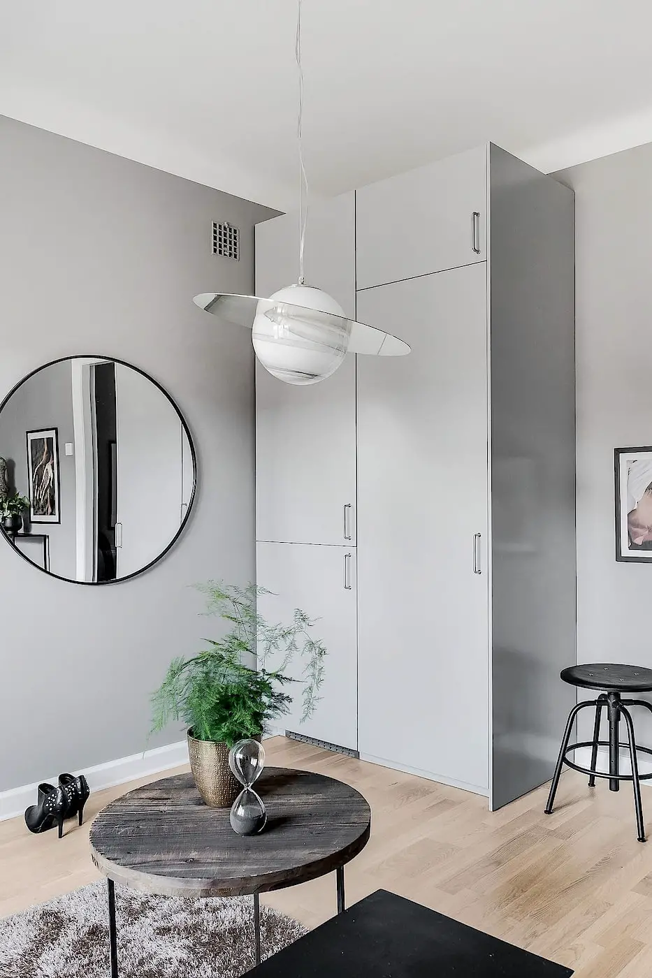 27 平米零缺陷公寓，绿色植物点亮完美空间-4