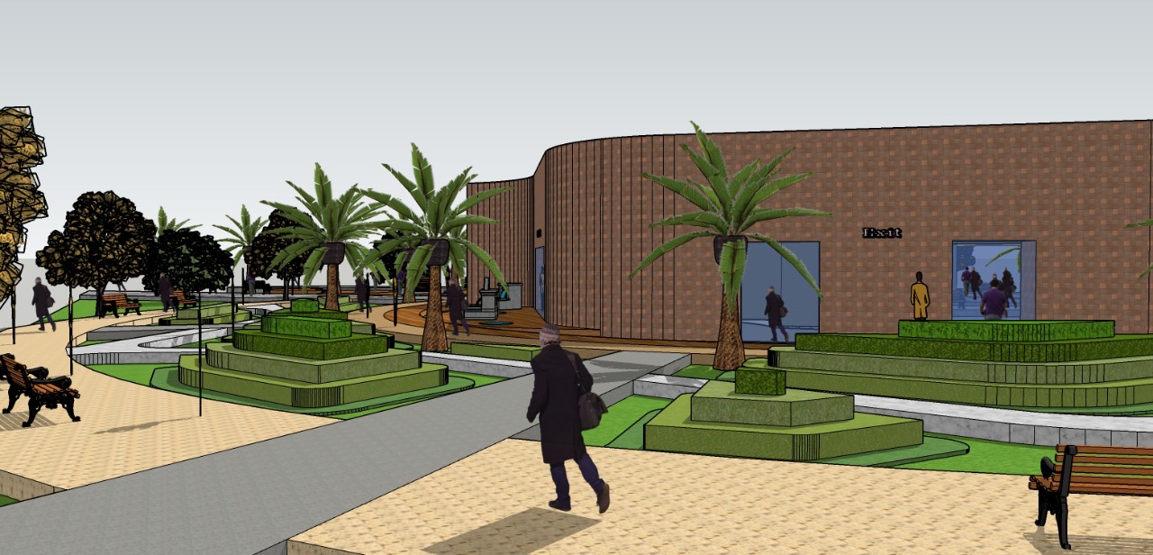 Landscape Auto cad + SketchUp-6