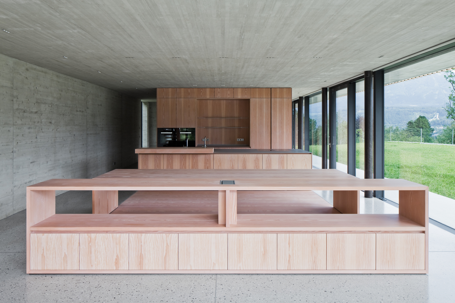 奥地利 Innsbruck 的 C 型之家丨LORENZATELIERS-17