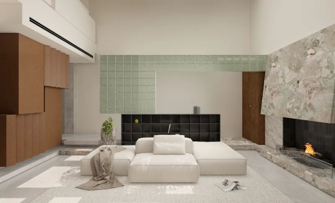 【首发】MH设计新作：自由·归属▏当代豪宅的极简艺术，让生活更有腔调-5