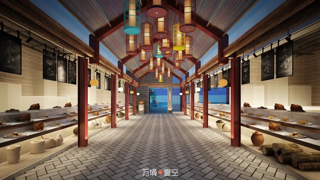 餐饮空间设计空间美学案例合集丨万境壹空-40