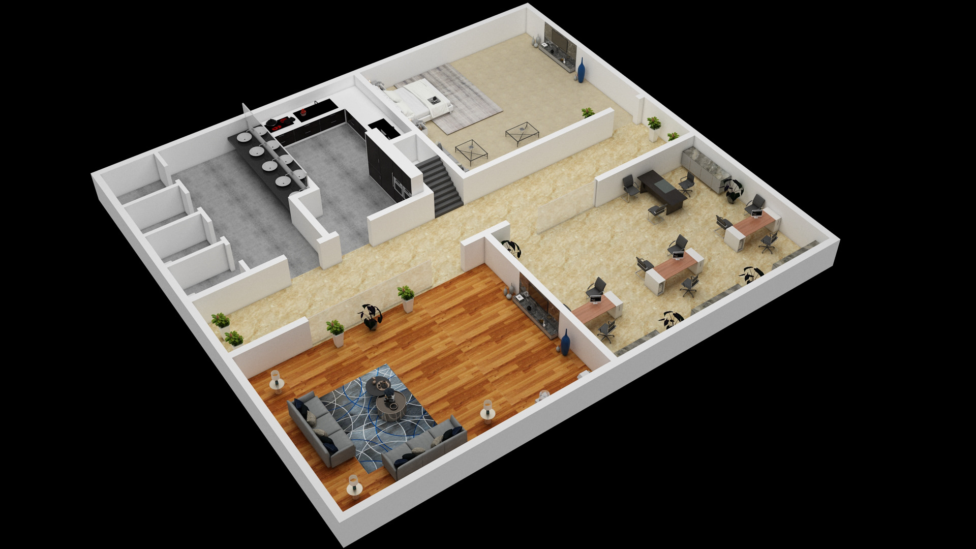 3D Floor Plan Design-2