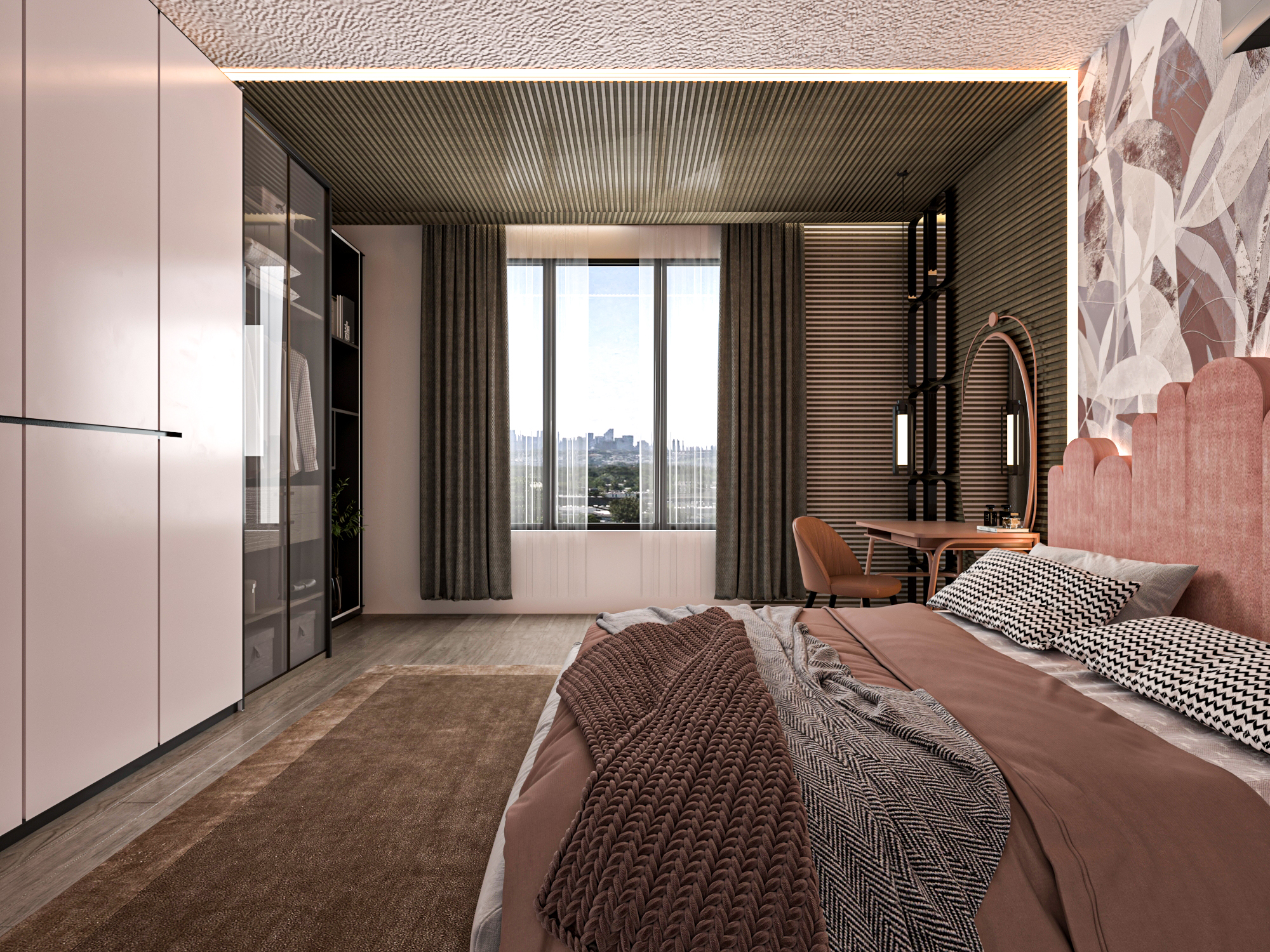 少女卧室设计丨埃及丨ELAF SALEM-8