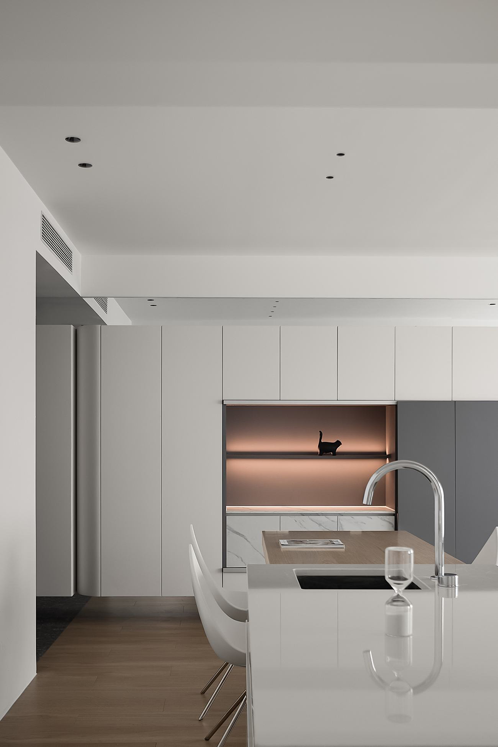 极简纯粹的合肥置地栢悦湾私宅设计丨中国合肥丨习本设计-21