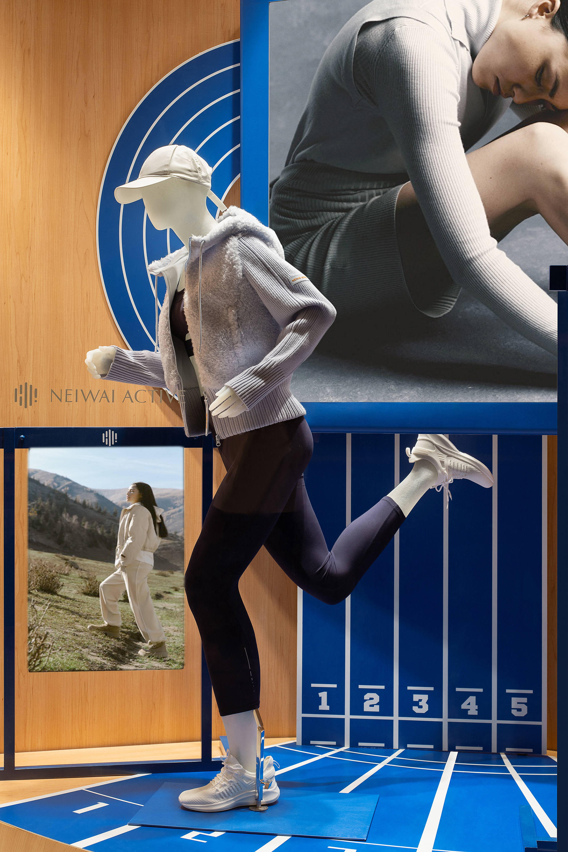 NEIWAI ACTIVE 太古里成都和北京门店形象刷新设计丨中国北京丨Still Young-49