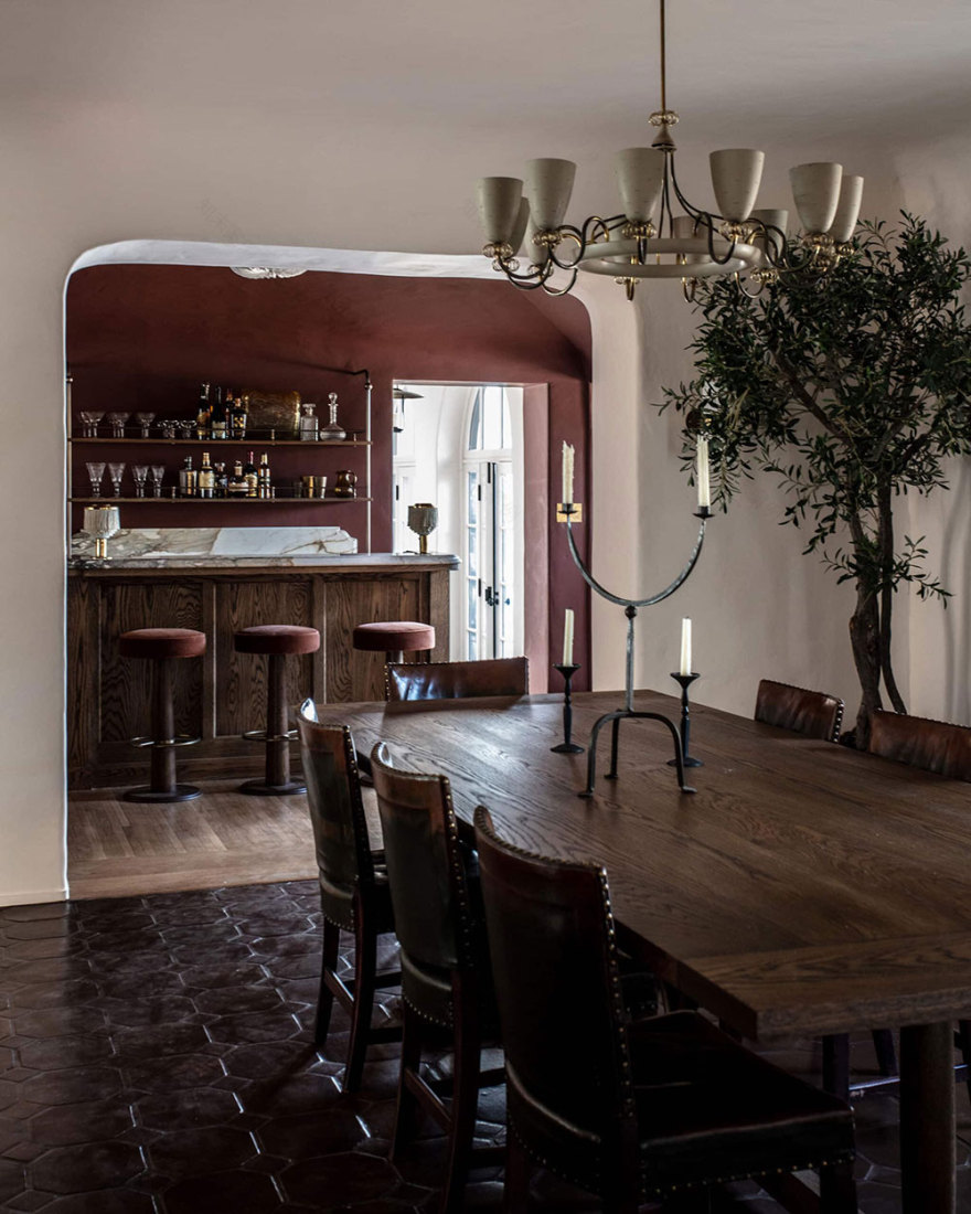 洛杉矶西班牙别墅的舒适更新-11