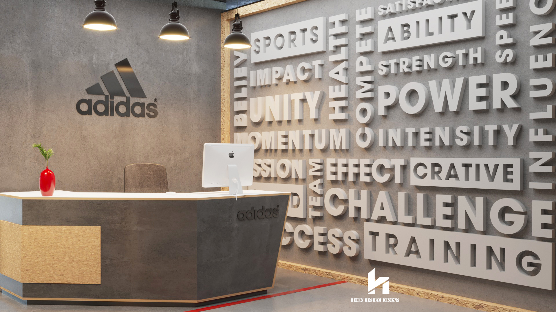 ADIDAS 室内设计丨阿联酋迪拜-3