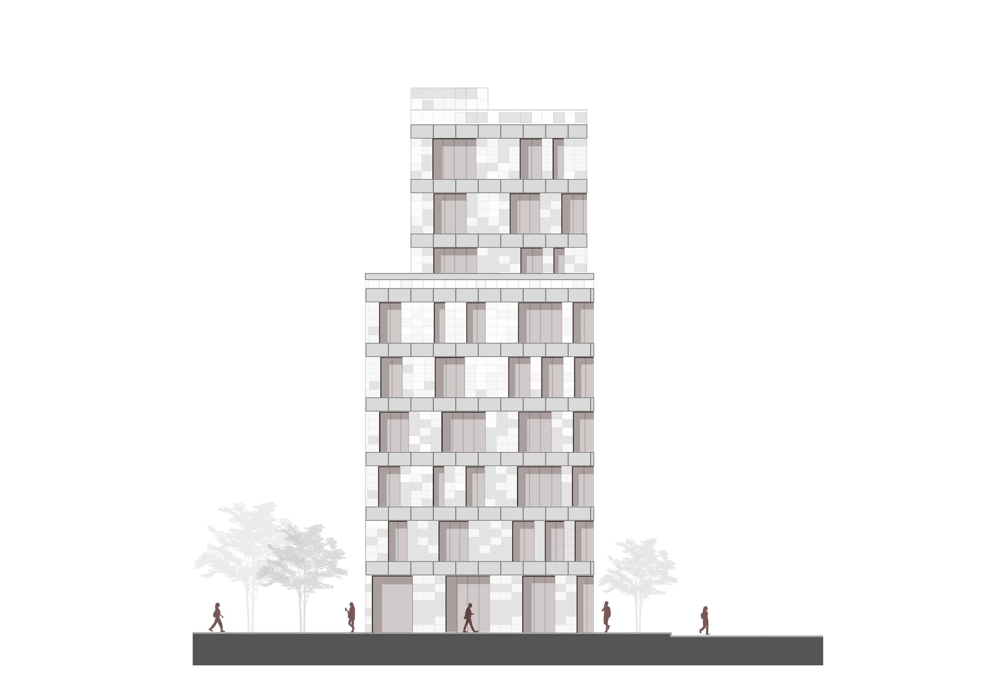 Golden Reflections 住宅楼丨阿尔巴尼亚地拉那丨A7 设计工作室-18