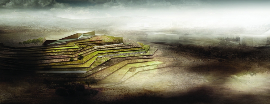 heneghan peng architects - Palestinian Museum | Bir Zeit-18