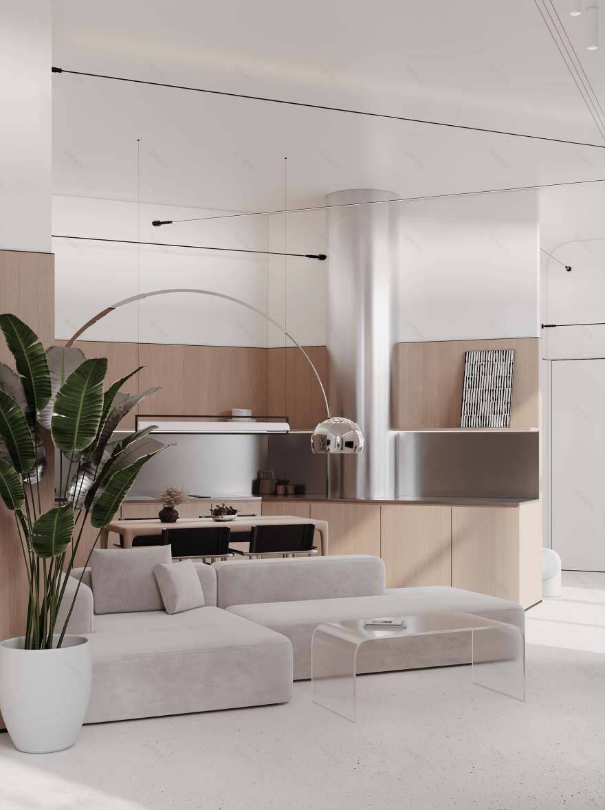 简约木质公寓丨ArmeniaYerevan丨CDXIX Studio,Arina Ghazaryan-7