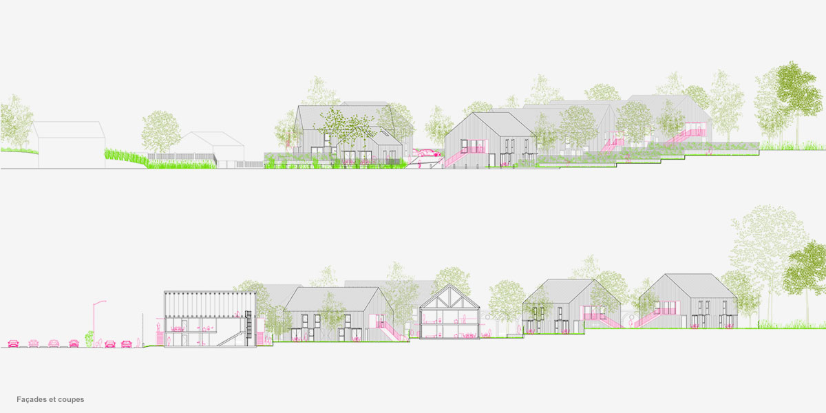 Résidence intergénérationnelle à la campagne - CoCo architectureCoCo architecture-5