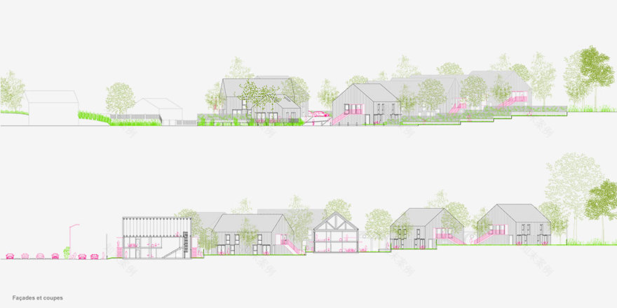 Résidence intergénérationnelle à la campagne - CoCo architectureCoCo architecture-5