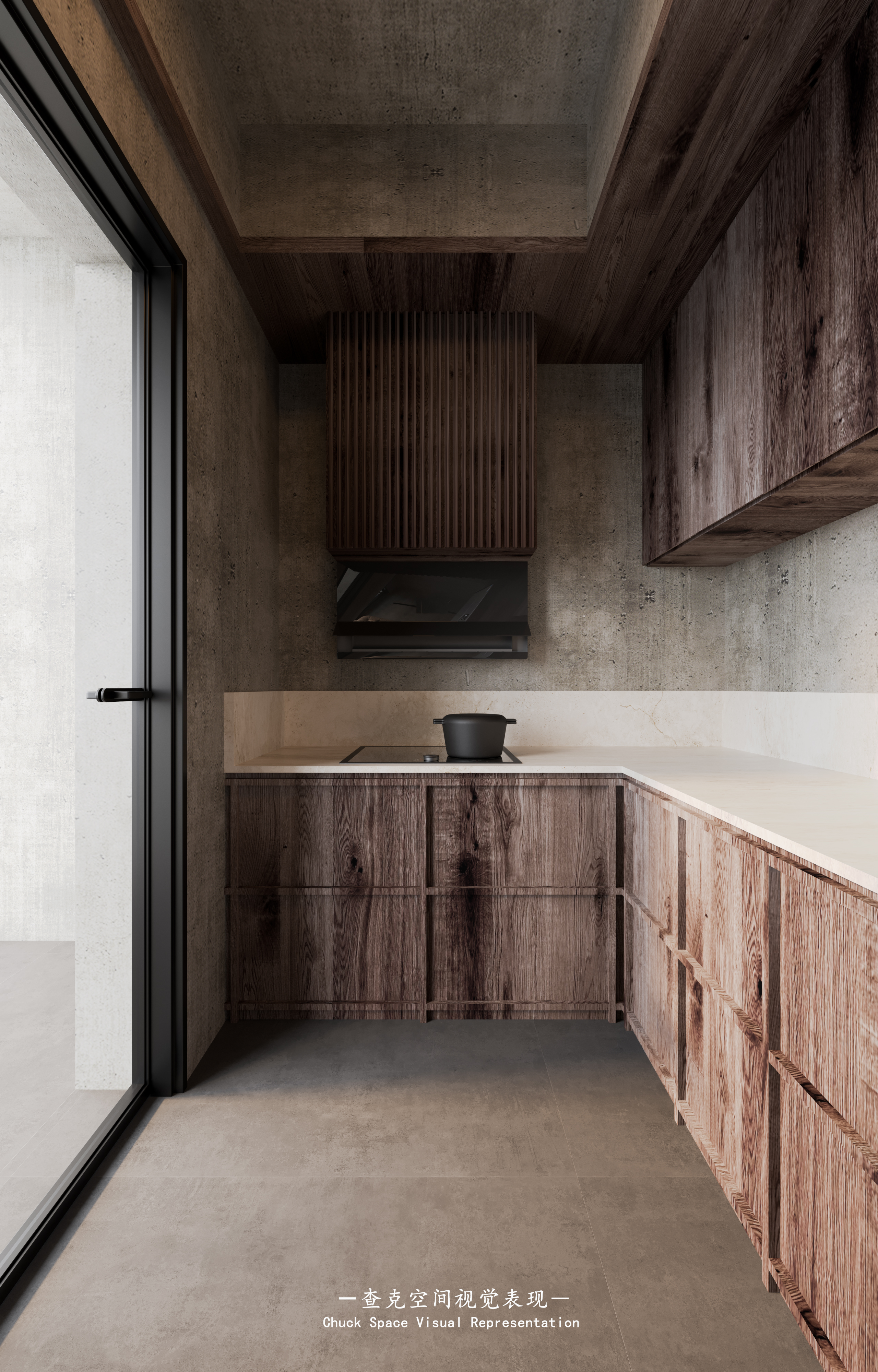 侘寂风住宅，一个敢想一个敢做-6